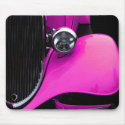 Pink Hot Rod Mousepad by inked29 Pink Hot Rod Mousepad