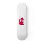 Pink Huggy Dinosaur Skateboards