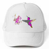 Pink Hummingbird Hat