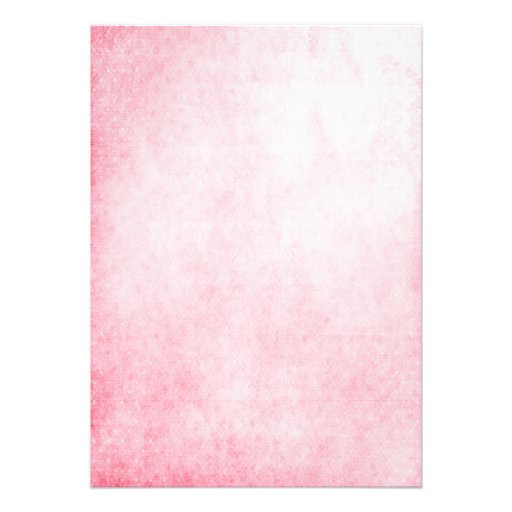 Pink Hummingbird Watercolor Wedding Invitation