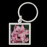 Pink Hyacinth Keychain
