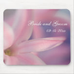Pink Hyacinth Wedding Mouse Mat