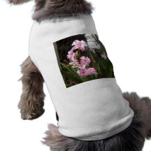 Pink Hyacinths in Bloom Dog T Shirt
