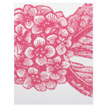 Pink Hydragnea Flower Wedding Set letterhead