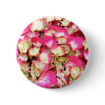 Pink Hydrangea Bouquet buttons by CyrScenes Pink Hydrangea Bouquet buttons