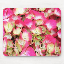 Pink Hydrangea Bouquet mousepads by CyrScenes Pink Hydrangea Bouquet mousepads