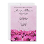 Pink Hydrangea Bridal Shower Invites