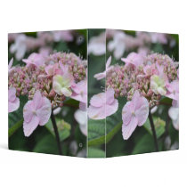 Pink Hydrangea Flower Binder