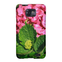 Pink hydrangea with bud casemate cases