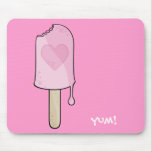 Pink Ice cream, yum! Mouse Pad