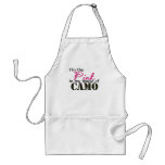 Pink In My House Of Camo Apron