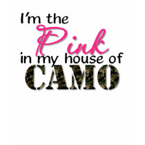 Pink In My House Of Camo t-shirts by onestopguardshop Pink In My House Of Camo t-shirts