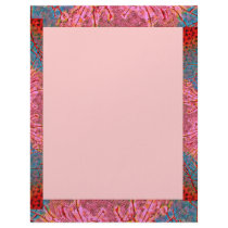 PINK inspirational Custom Letterhead