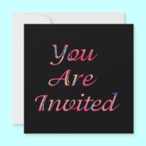 pink invitation by DonnasGreetingCards pink invitation