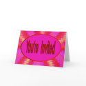 pink invitation cards by DonnasGreetingCards pink invitation cards