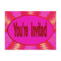 pink invitation postcards by DonnasGreetingCards pink invitation postcards