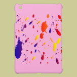Pink iPad Mini Case Paint Splashes ipad mini cases