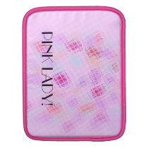 Pink iPad sleeve