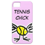 Pink iPhone case with tennis design iPhone 5 Covers