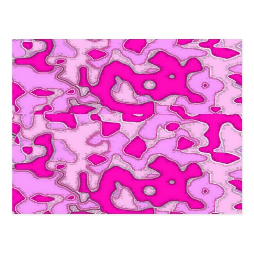 pink is not a color its an attitude postcard Zazzle