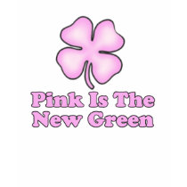 Pink Is The New Green St. Patricks Day T-Shirt by Victoreeah Pink Is The New Green St. Patricks Day T-Shirt