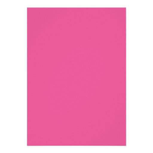 Pink It's a Girl Typography Baby Shower Invitation