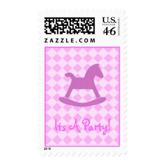 Pink, Its A Party Postage! stamp