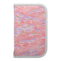 Pink Japanese Nature Pattern Planner