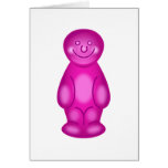 Pink Jelly Baby Card