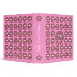 Pink Jellyfish binder