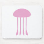 Pink Jellyfish Mousepads