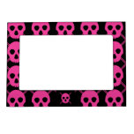Pink Johnny Skull Magnetic Frames