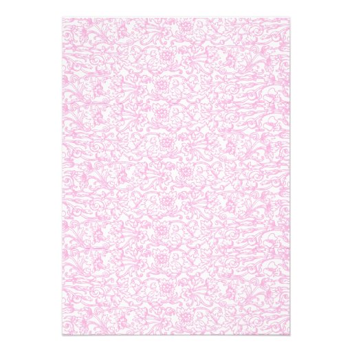 Pink Julep Scroll Invitation