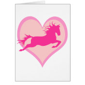 Pink Jumping Pony and Heart
