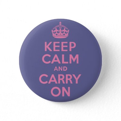 Pink Keep Calm And Carry On