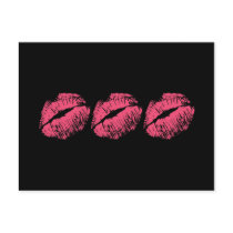 Pink Kiss Postcards