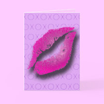 Pink Kisses cards