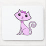 pink kitty. mouse mat