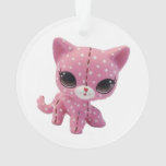 Pink Kitty Ornament