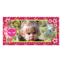 Pink Kitty Photo Card photo cards