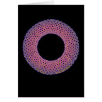 Pink Knotwork Circle Greeting Cards #2 cards