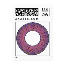 Pink Knotwork Circle Postage Stamps stamps