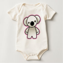 pink koala baby pj t-shirts