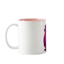 Pink koi coffee mugs