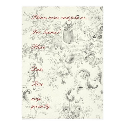 Pink Lace Bridal Shower invitation