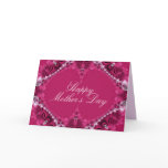 Pink Lace Elegance Mothers Day Card