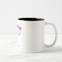 Pink Lacrosse Logo mugs