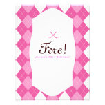 Pink Ladies Golf Party Argyle Announcement
