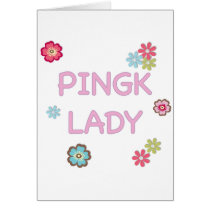 Pink Lady Ping Pong cards