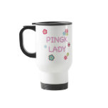 Pink Lady Ping Pong Mug